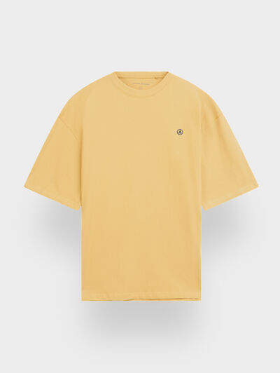 CAMISETA SOLID RELAX MOSTAZA