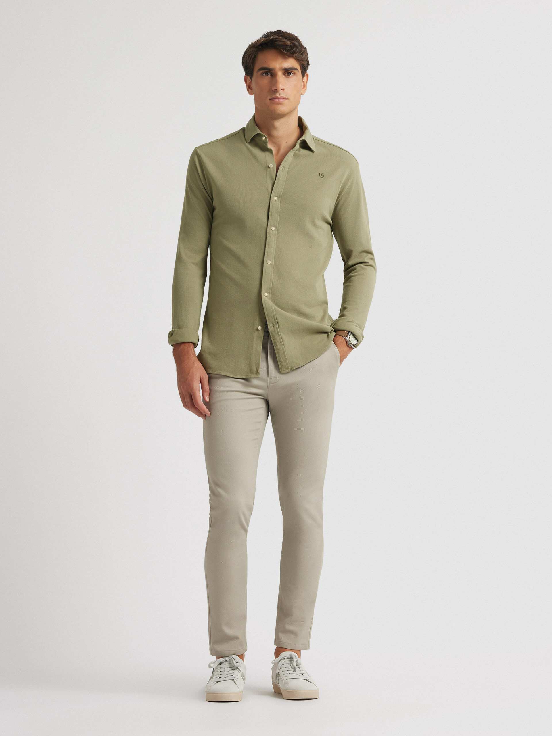 Camisa de piqué outlet