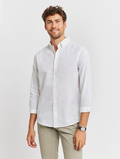 CAMISA LINO C. BOTON