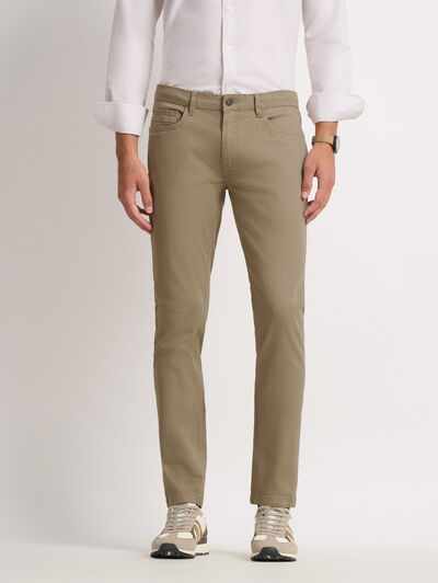 PANTALON 5 POCKETS CAMEL