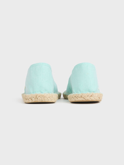 ESPADRILLES OXFORD VERDE AGUA