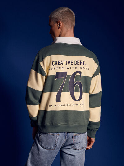 SUDADERA CREATIVE VERDE