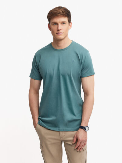 CAMISETA BASICA AZUL