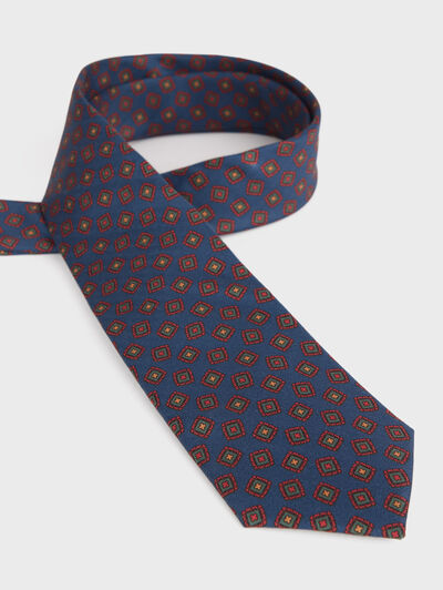 CORBATA PRINTED AZUL