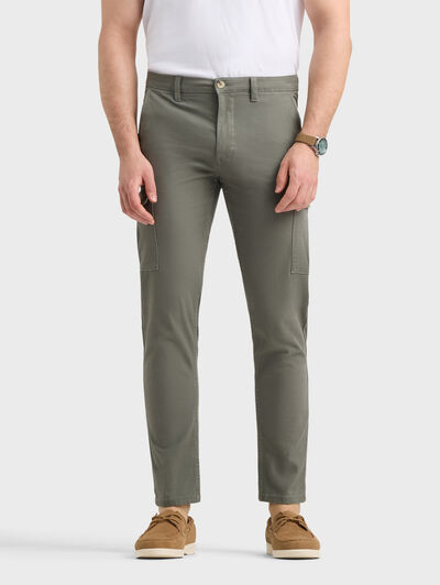 PANTALON CARGO ELVIS VERDE