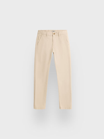 PANTALON CHINO KIDS BEIGE