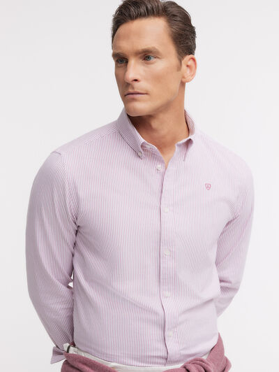 CAMISA OXFORD KODAC BURDEOS