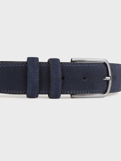 CINTURON SERRAJE AZUL MARINO