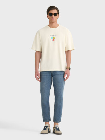 CAMISETA LIFE BLANCO