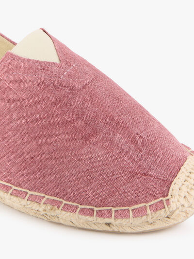 ESPADRILLES COTTON SLUB BURDEOS