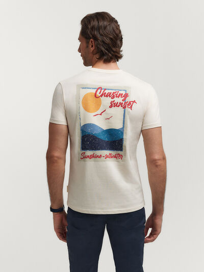 CAMISETA SUNSET BEIGE