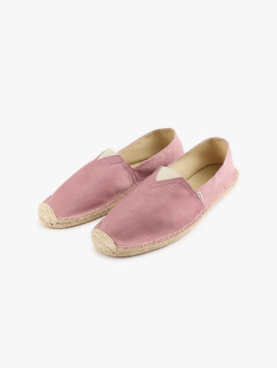 ESPADRILLES COTTON TWILL ROSA