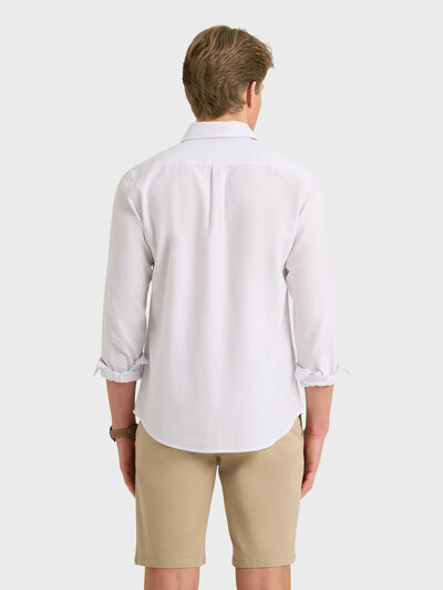 CAMISA LINO ALEX BLANCO