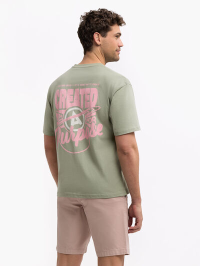 CAMISETA PURPOSE VERDE