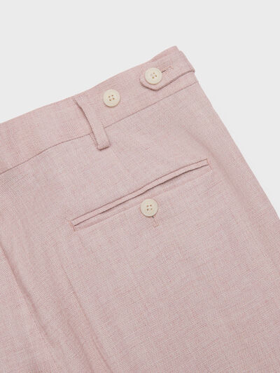 PANTALON CAPO ESTRUCTURA ROSA