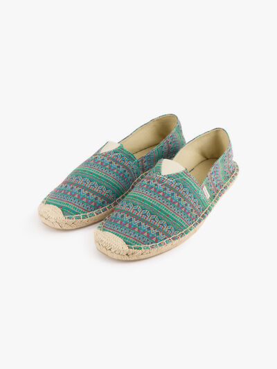 ESPADRILLES ETNICO VERDE