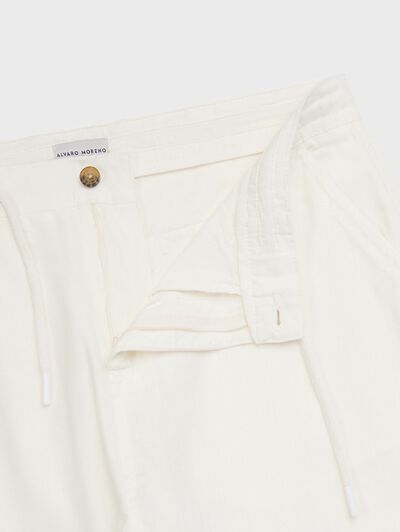 PANTALON FORMENTERA BLANCO