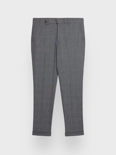 PANTALON NAPOLI GALES GRIS