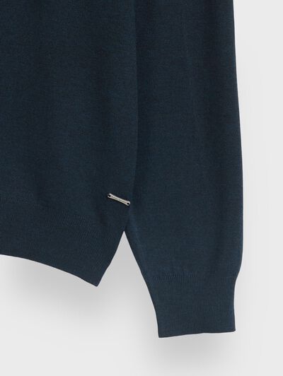 JERSEY CUELLO VUELTO VERDE