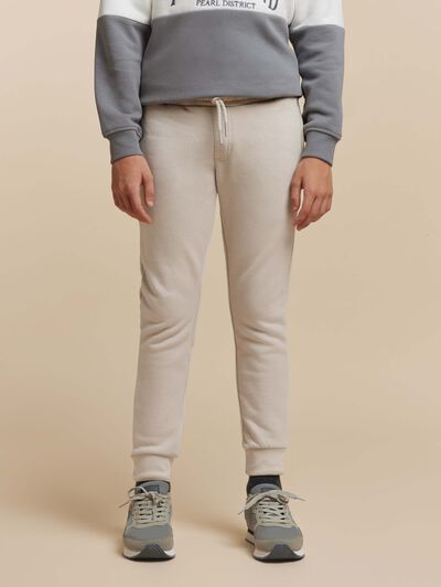 JOGGER BASIC KIDS BEIGE