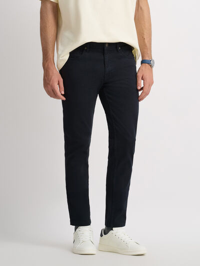 PANTALON MICRO 5PKT AZUL MARINO