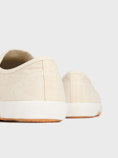 ZAPATILLAS CANVAS CRUDO