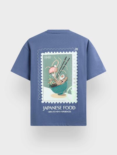 CAMISETA STAMP AZUL MARINO