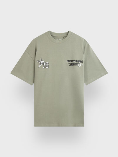 CAMISETA ROADS VERDE