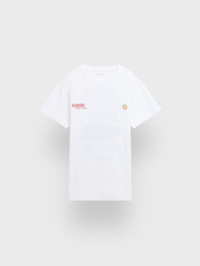 CAMISETA EARTH KIDS BLANCO