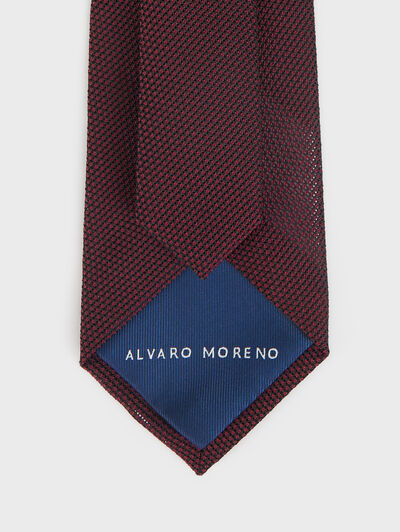 CORBATA GRENADINE BURDEOS