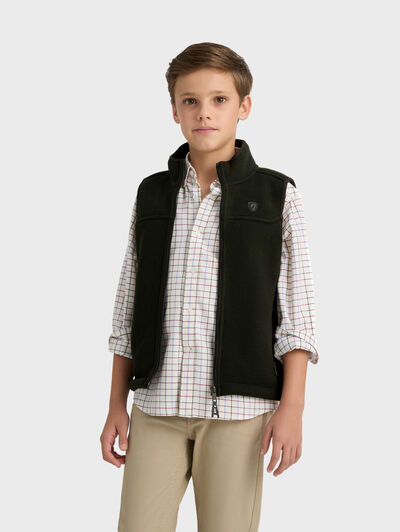 CHALECO SIERRA KIDS VERDE