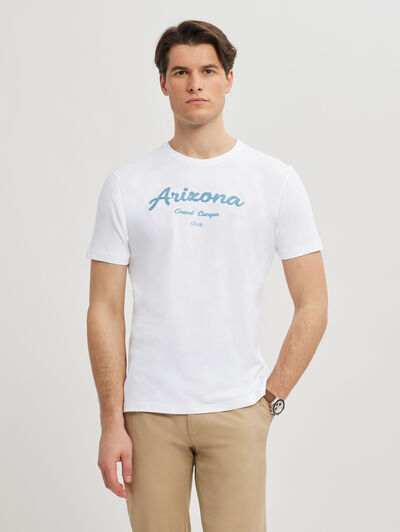 CAMISETA TEXTURE BLANCO