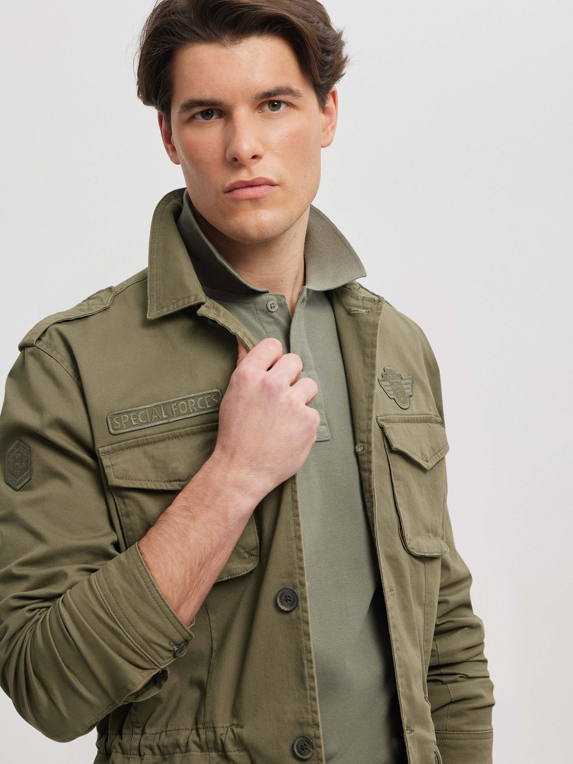 Sahariana shop militar hombre