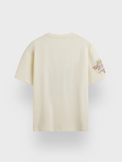 CAMISETA WORLDWIDE BEIGE