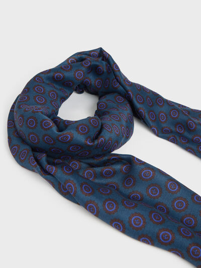 FOULARD PRINT AZUL