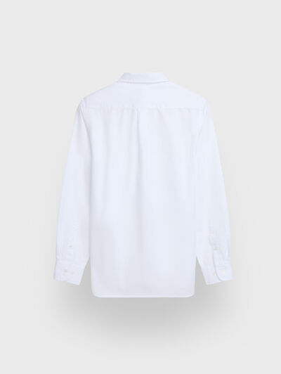 CAMISA POPELIN DYE BLANCO