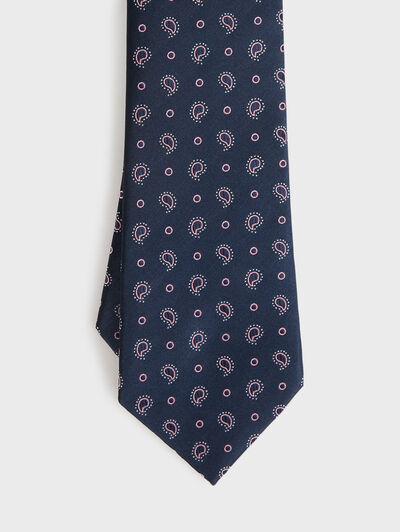 CORBATA JAQUARD MF ROSA