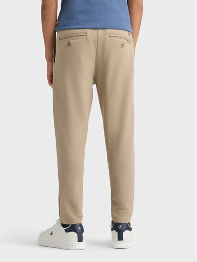 JOGGER CHINO KIDS CAMEL