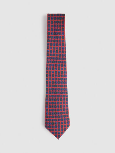 CORBATA PRINTED CORAL