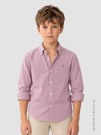 CAMISA OXFORD SOLID KIDS