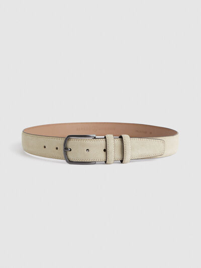 CINTURON SERRAJE BEIGE