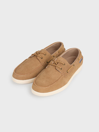 ZAPATOS NAUTICO SERRAJE CAMEL