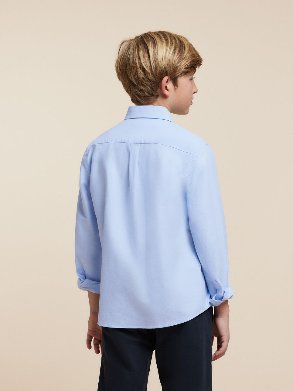 CAMISA OXFORD SOLID KIDS