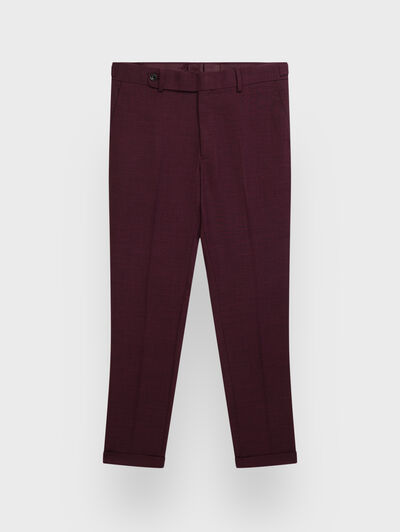 PANTALON NAPOLI ROYAL FIL BURDEOS