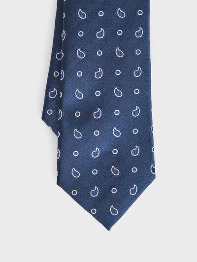 CORBATA JACQUARD MF KIDS BLANCO