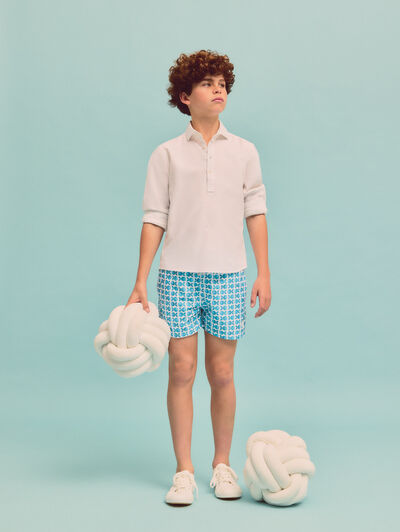 BAÑADOR FISH KIDS AZUL