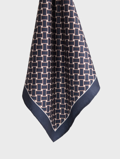 PA&Ntilde;UELO PRINTED AZUL MARINO