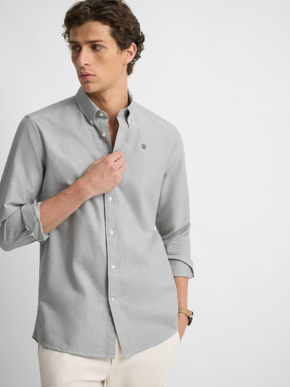 CAMISA OXFORD SOLID