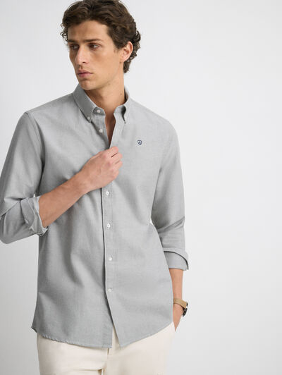 CAMISA OXFORD SOLID VERDE