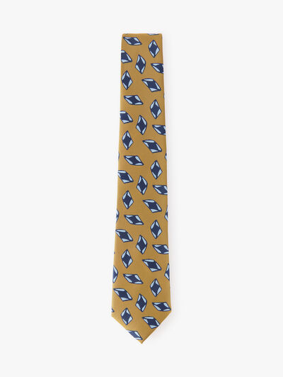CORBATA JACQUARD MF AMARILLO